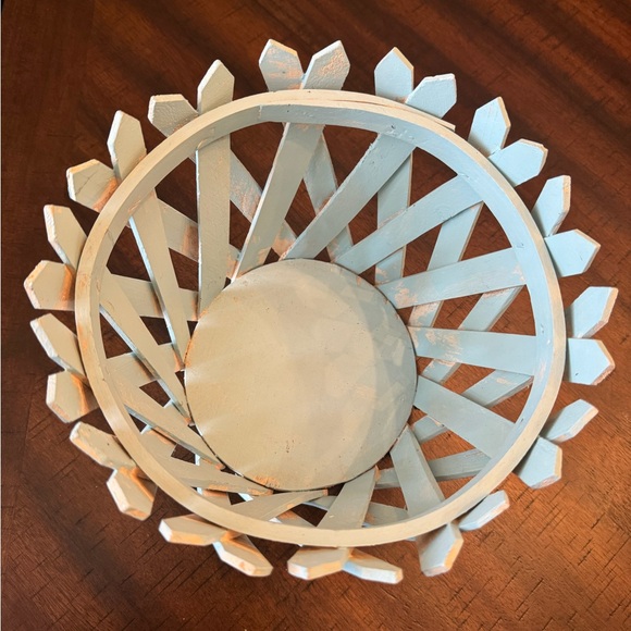 Rustic Cottagecore Wooden Planter Basket handmade grandmacore garden - Picture 3 of 8